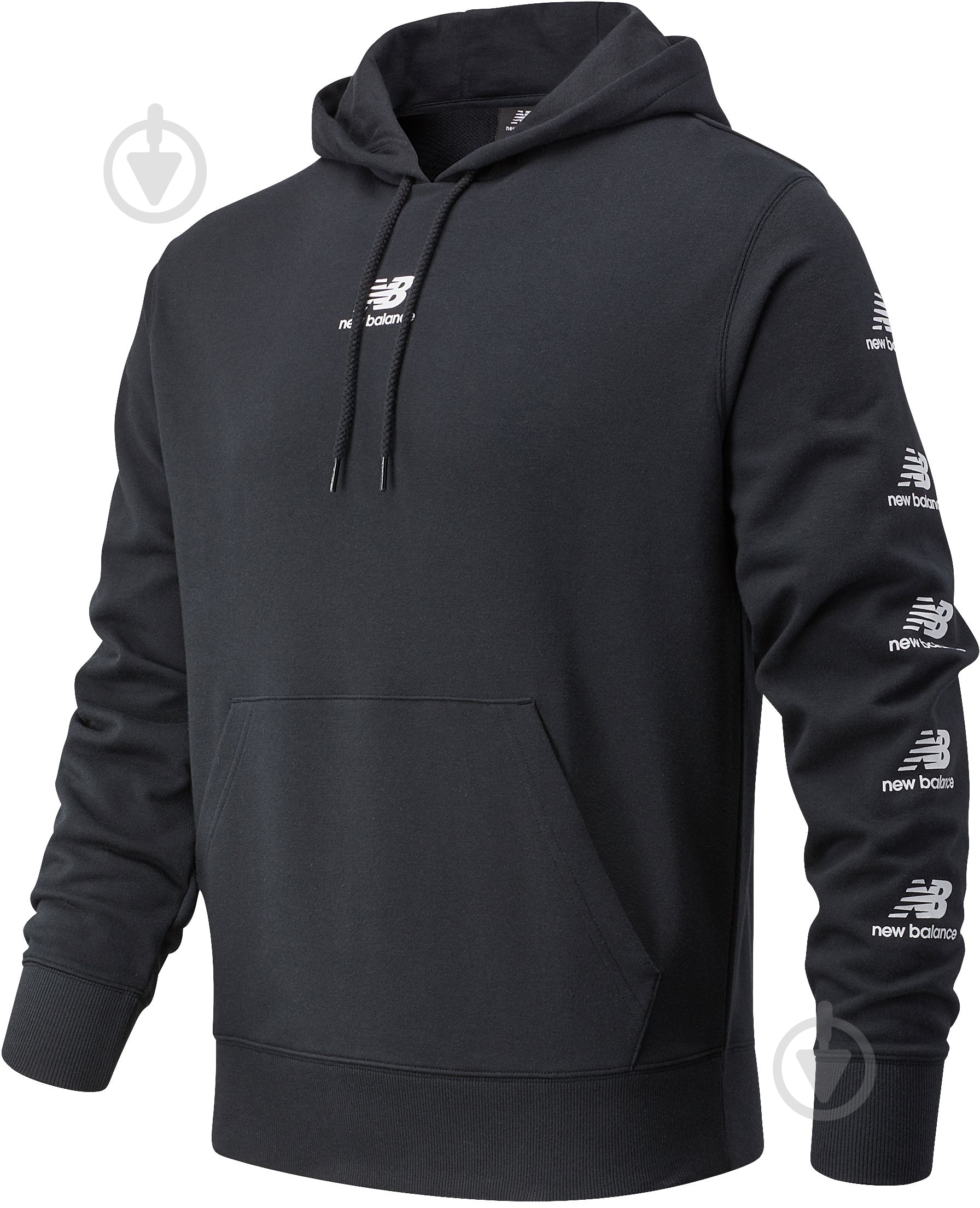 Джемпер New Balance MT03562BK р. XL черный - фото 1