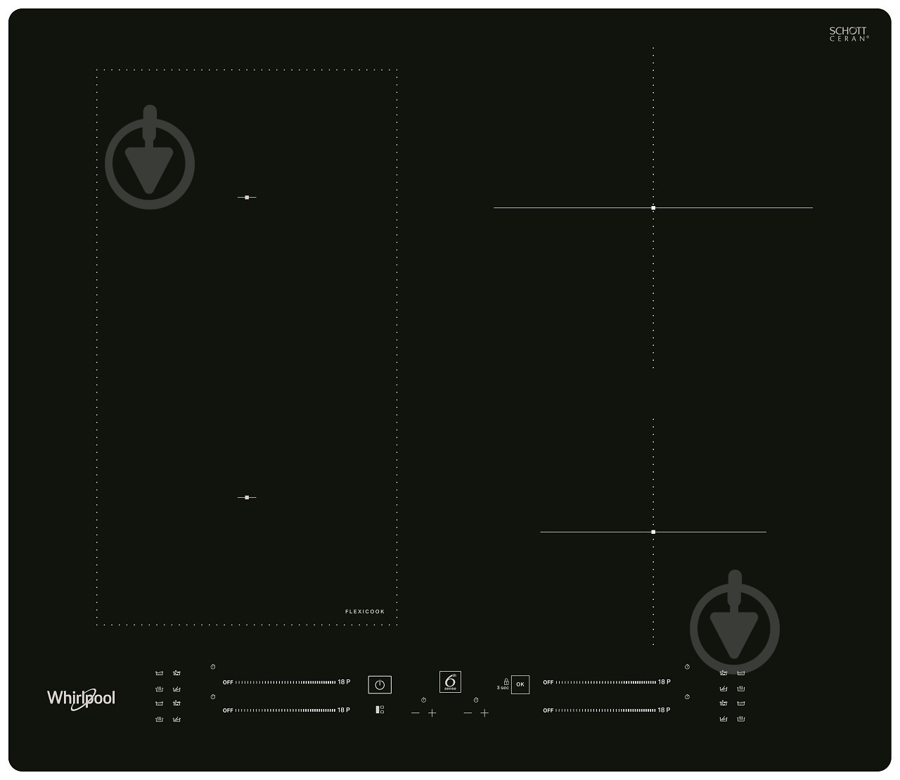 Варильна поверхня індукційна Whirlpool WL S7960 NE - фото 1