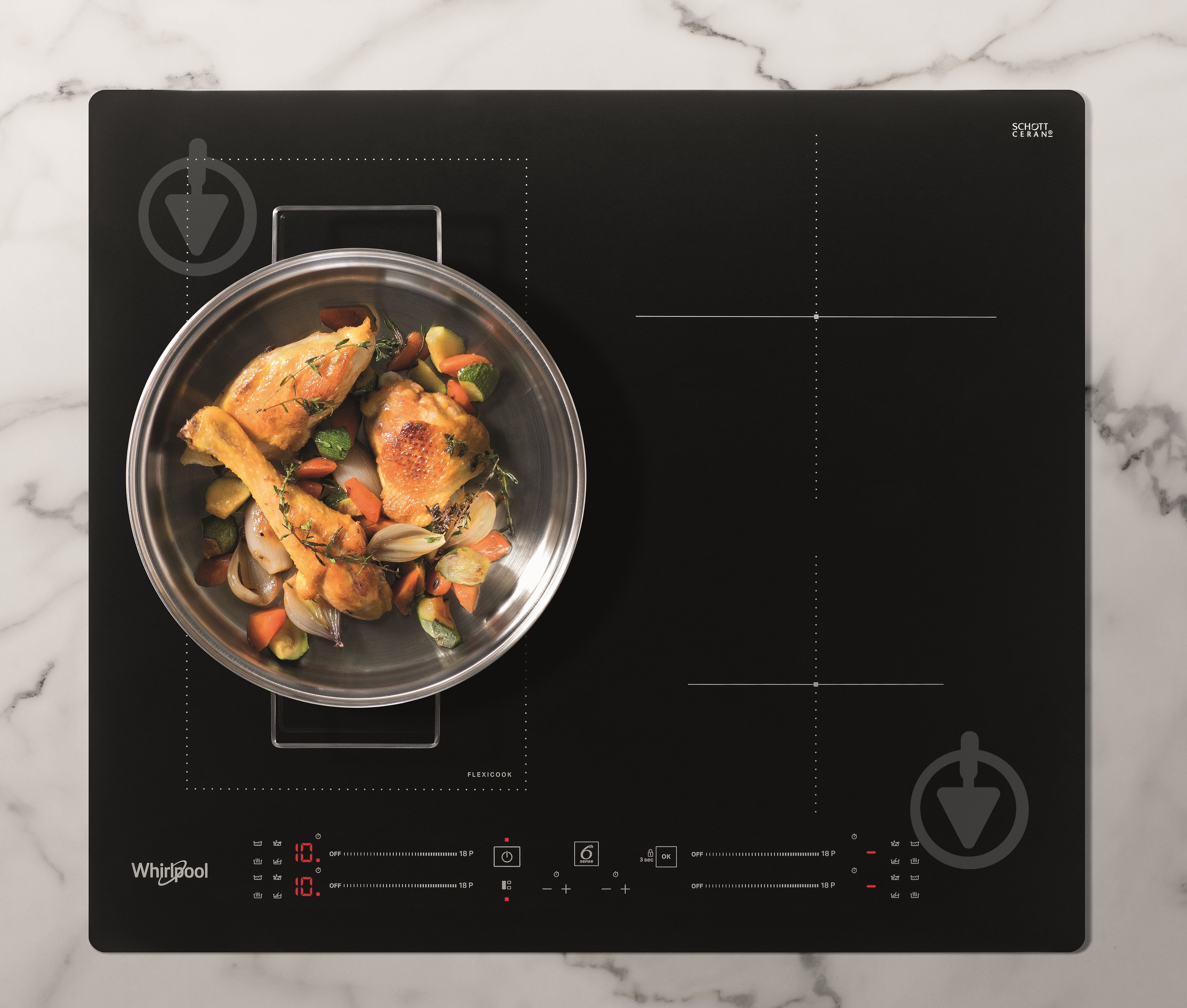 Варильна поверхня індукційна Whirlpool WL S7960 NE - фото 4