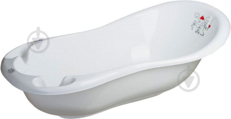 Ванночка Maltex семья белый - фото 1