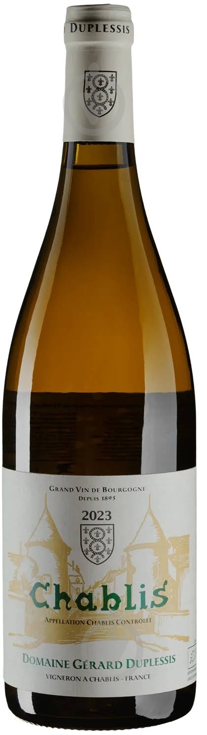 Вино Gerard Duplessis Chablis 2023 Gerard Duplessis 0,75 л - фото 1