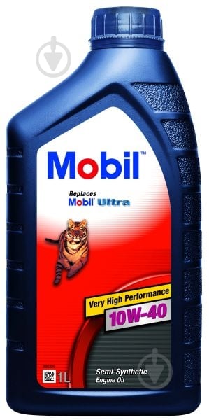 Моторна олива напівсинтетична Mobil Ultra 10W-40 1 л (157410) - фото 1