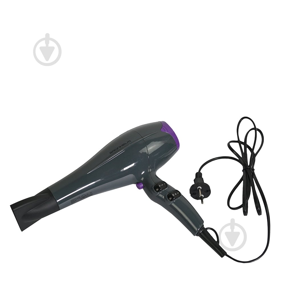 Фен Grunhelm GHD-538AC - фото 2 Фен Grunhelm GHD-538AC - фото 2