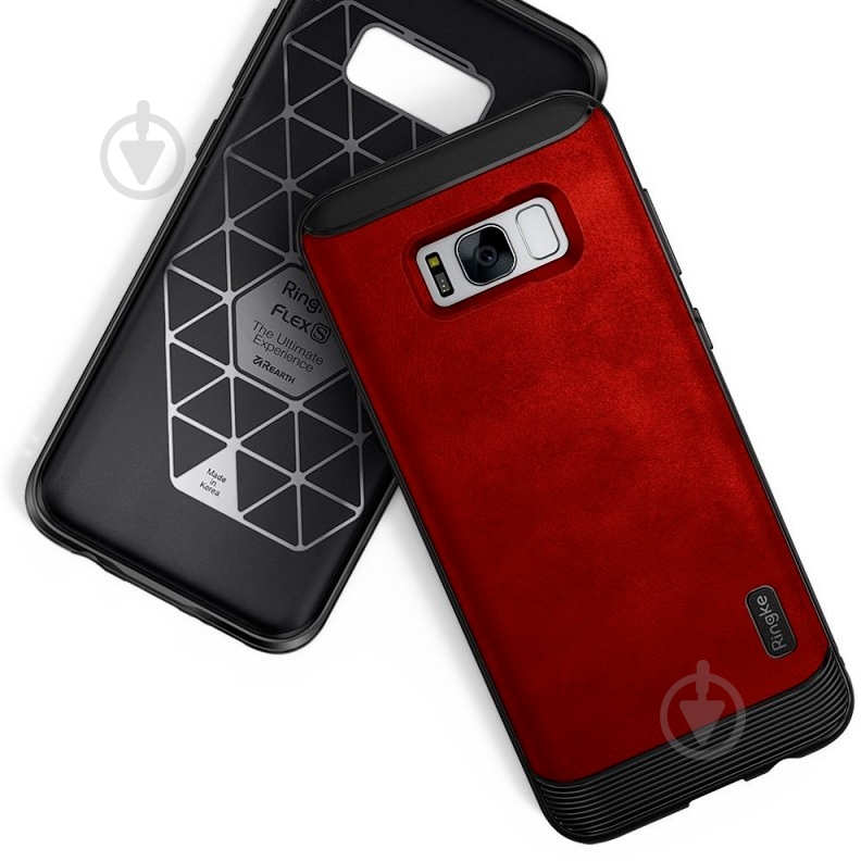 Чехол Ringke Flex S для Samsung Galaxy S8 Plus Red (RCS4355) - фото 2