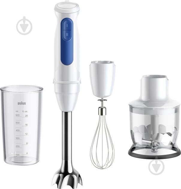 Блендер заглибний Braun MultiQuick 3 MQ30202M WH білий - фото 1