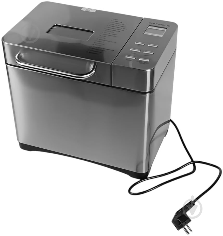 Хлебопечка Grunhelm GBM1000 710 Вт - фото 4 Хлебопечка Grunhelm GBM1000 710 Вт - фото 4
