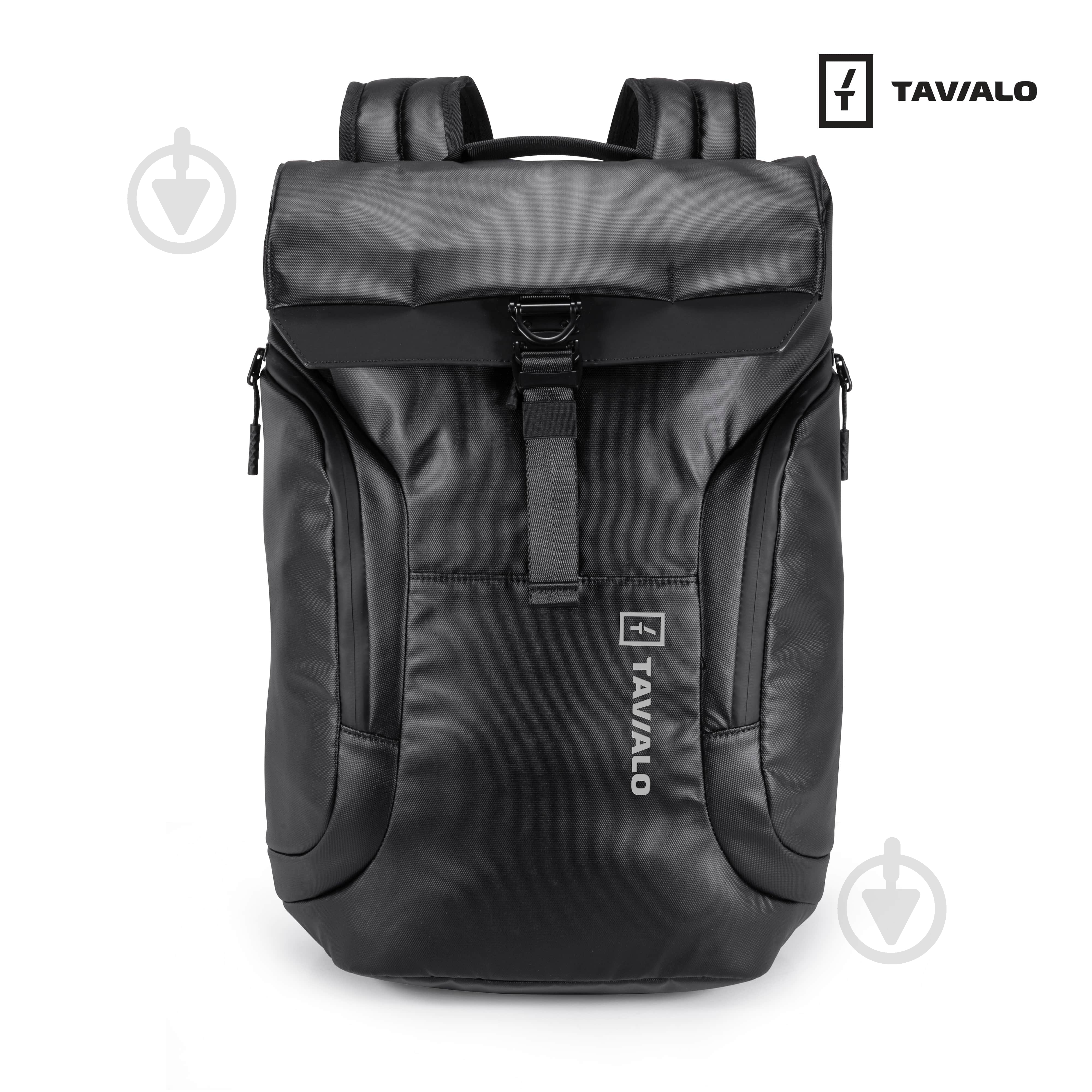 Рюкзак Tavialo TC23-124BL CityLife 23 л черный - фото 1