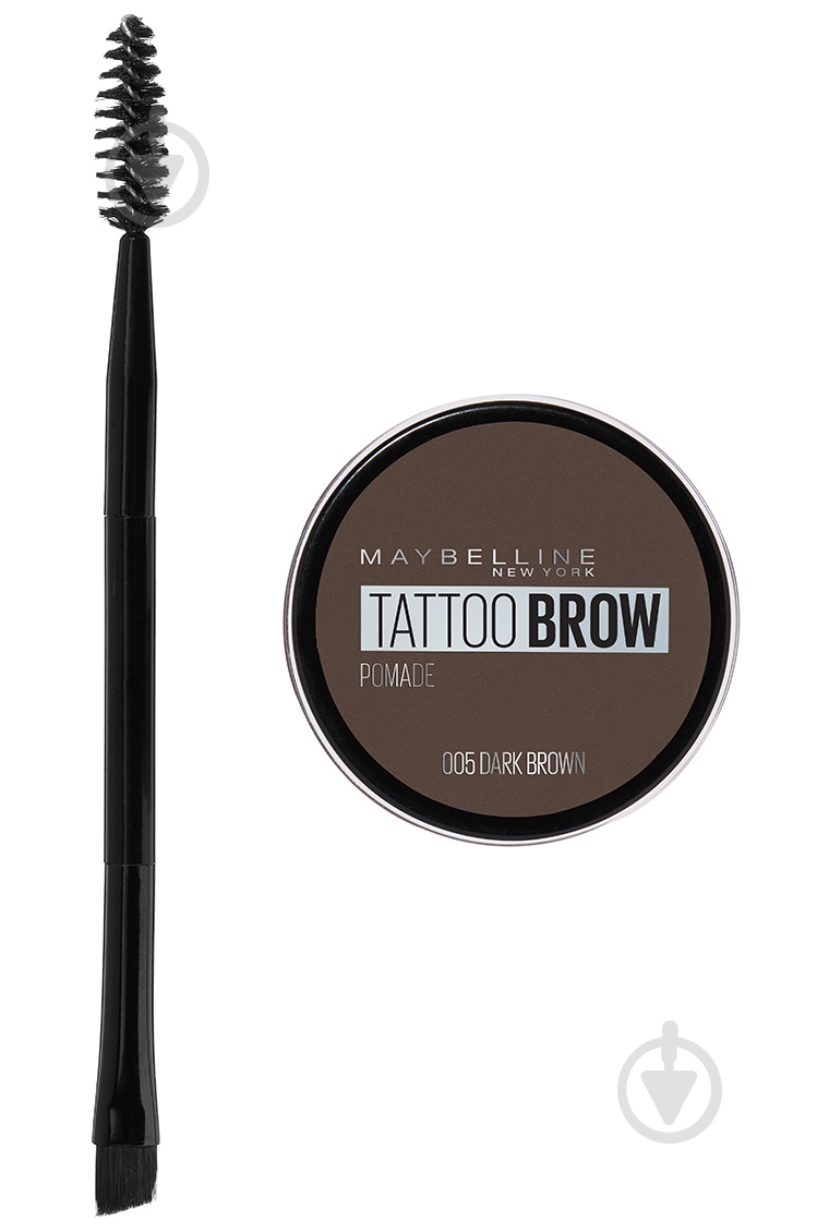 Помада для брів Maybelline New York Tattoo Brow 005 Dark Brown 2 г - фото 3