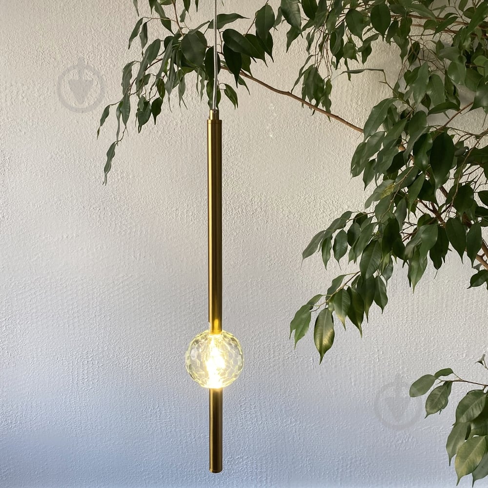 Подвес Blitz 1x3 Вт золотой 6006-31 - фото 5 Подвес Blitz 1x3 Вт золотой 6006-31 - фото 5