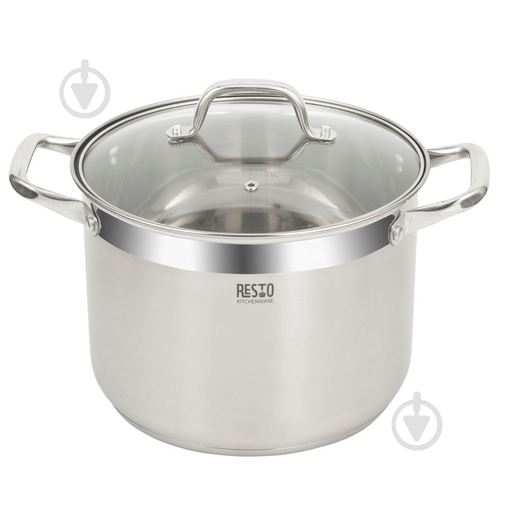 Кастрюля RESTO 24 см, 8 л 92006 - фото 1