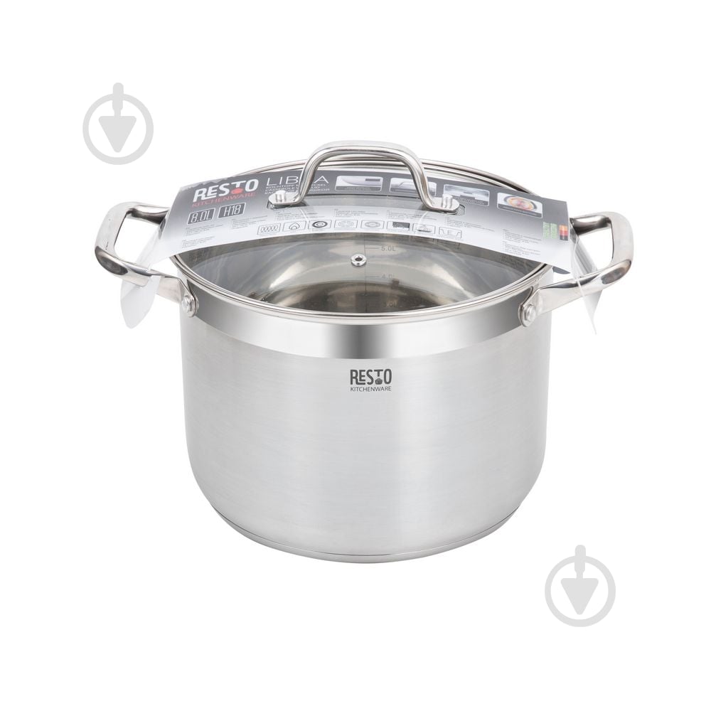 Кастрюля RESTO 24 см, 8 л 92006 - фото 8