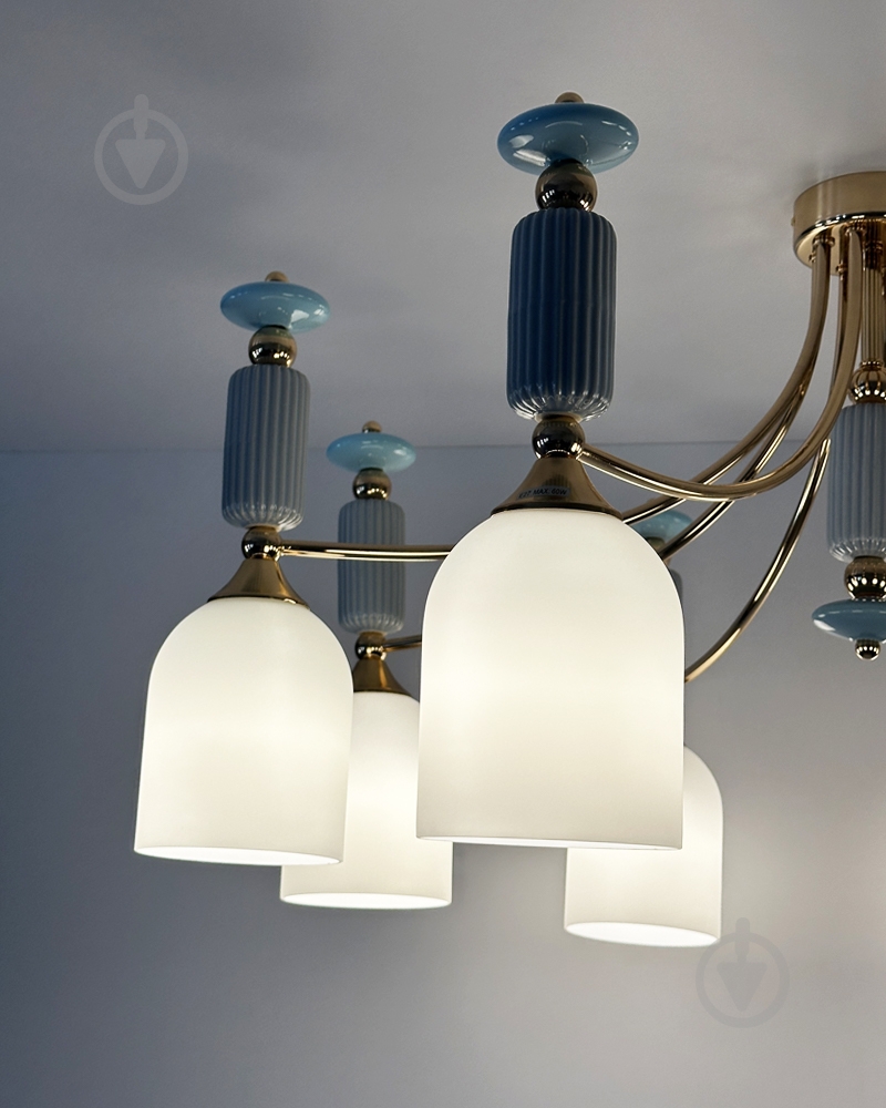 Люстра Edlin Almira 8x60 Вт E27 мульті PLP25164 - фото 6