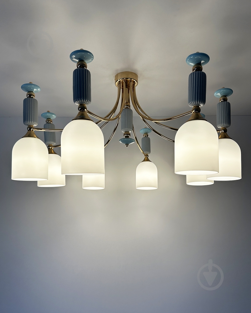 Люстра Edlin Almira 8x60 Вт E27 мульті PLP25164 - фото 4