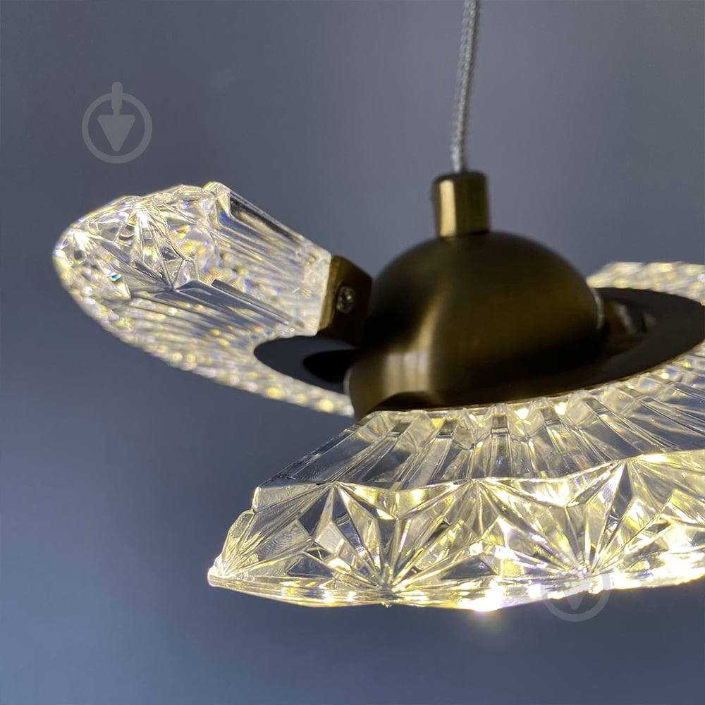 Подвес Blitz 1x5 Вт золотой 2435-31 - фото 4