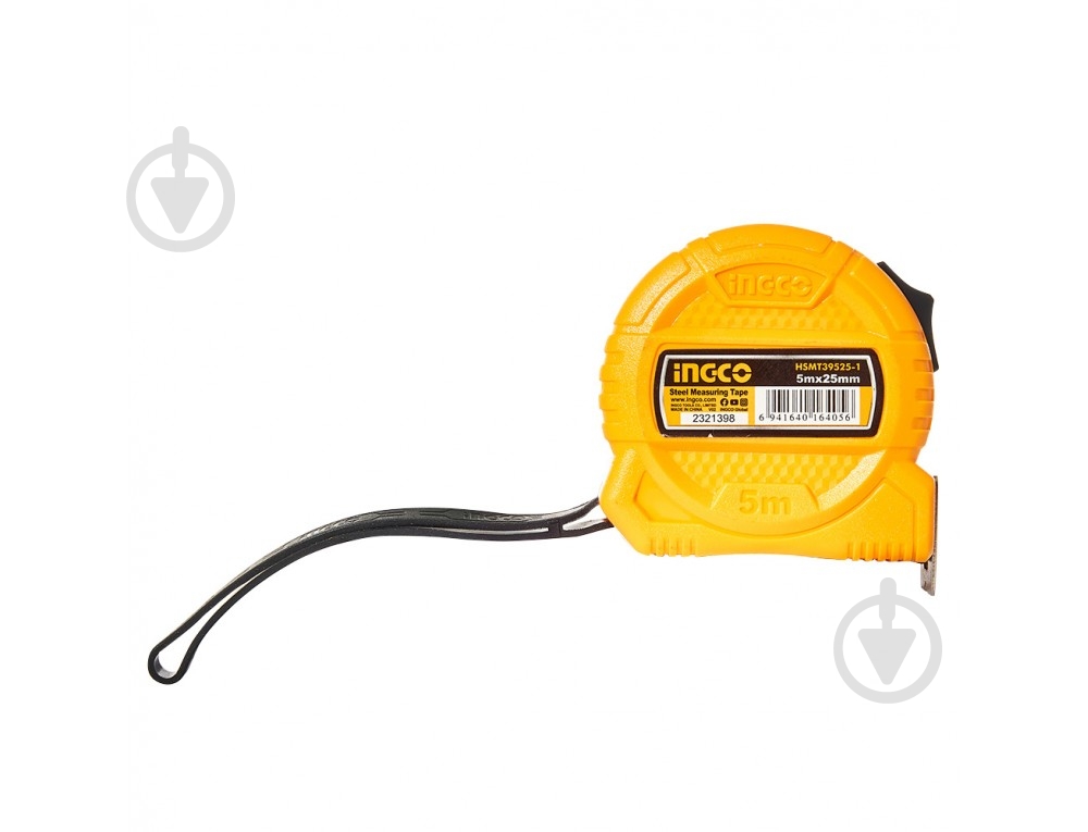 Рулетка INGCO Super Select HSMT39525-1 5 м x 25 мм - фото 1 Рулетка INGCO Super Select HSMT39525-1 5 м x 25 мм - фото 1