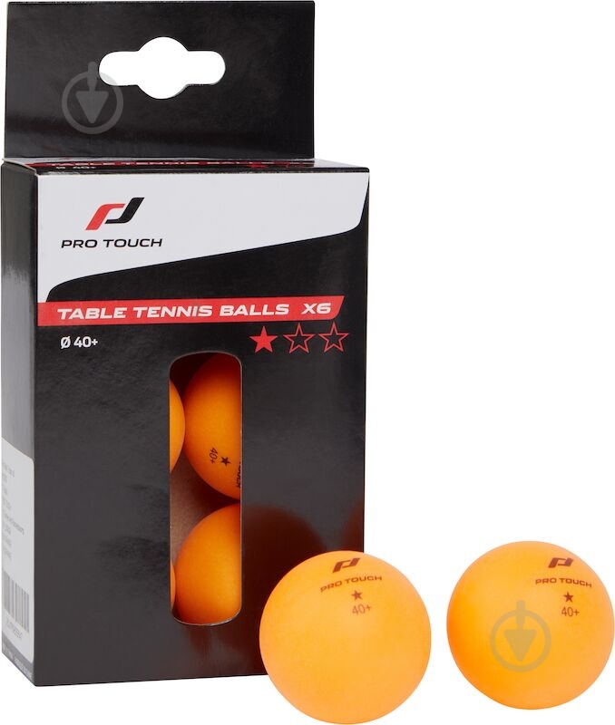 Набір м'ячів Pro Touch PRO Ball 1 star 412202-219 6 шт. - фото 1