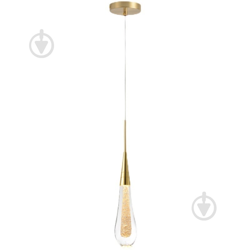 Подвес Blitz 1x3 Вт золотой 2438-31 - фото 1