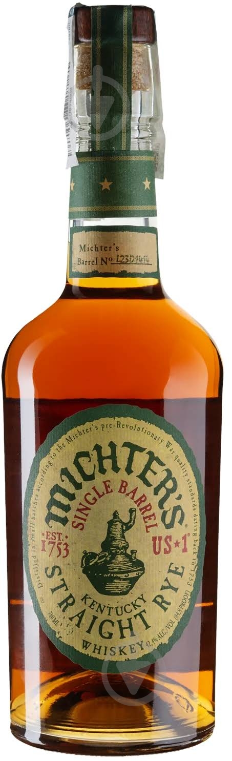 Виски Michter's Straight Rye 0,7 л - фото 1 Виски Michter's Straight Rye 0,7 л - фото 1