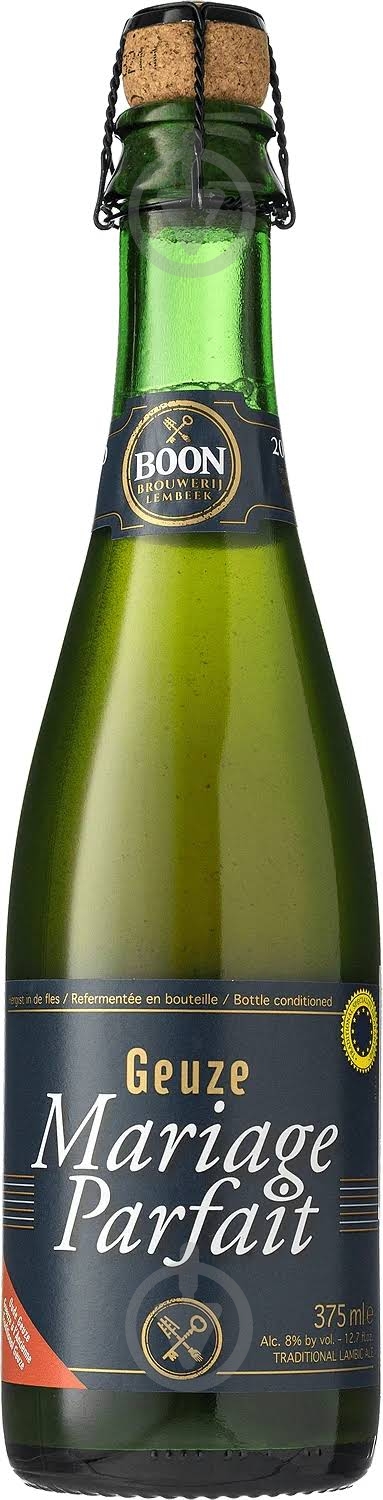 Пиво boon Brouwerij Geuze Mariage Parfait 0,375 л - фото 1