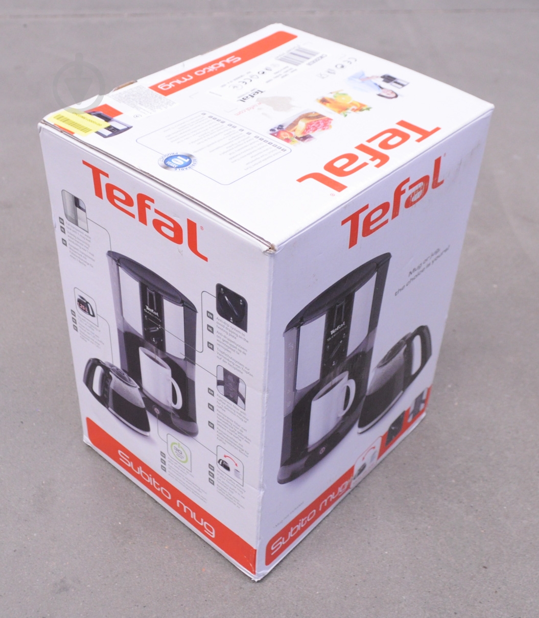 УЦЕНКА! кофеварка капельная Tefal Subito mug CM290838 (УЦ №132) - фото 7 УЦЕНКА! кофеварка капельная Tefal Subito mug CM290838 (УЦ №132) - фото 7