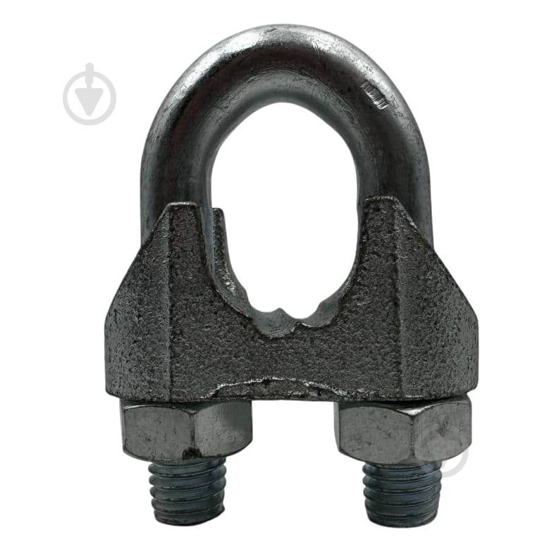 Затискач для сталевих канатів оцинкований Системи Кріплення 19 мм DIN 741 сталь 1 шт. - фото 1 Затискач для сталевих канатів оцинкований Системи Кріплення 19 мм DIN 741 сталь 1 шт. - фото 1