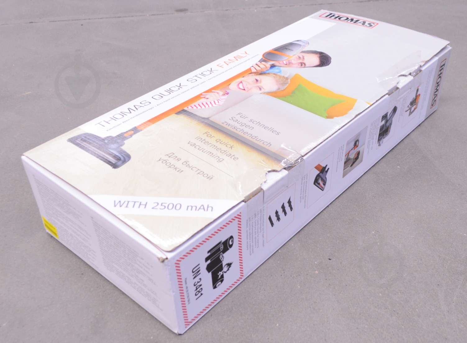 УЦЕНКА! Пылесос аккумуляторный THOMAS Quick Stick Family orange (УЦ №132) - фото 14