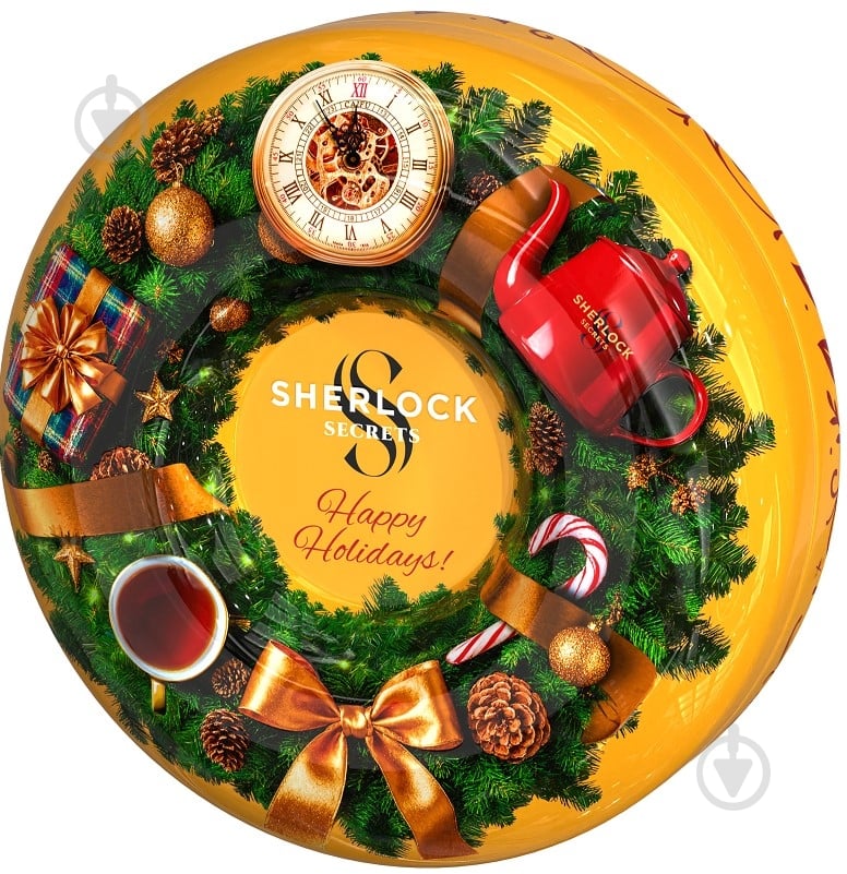 Чай черный Sherlock Secrets Secrets Happy Holidays 80 г - фото 2 Чай черный Sherlock Secrets Secrets Happy Holidays 80 г - фото 2