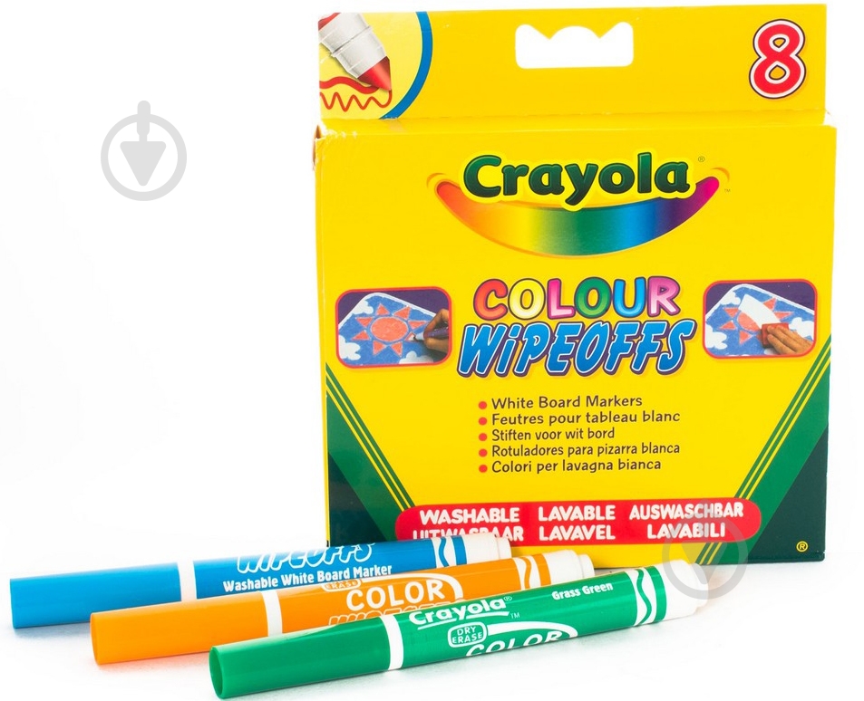 Набор для творчества Crayola Фломастеры для доски - фото 2