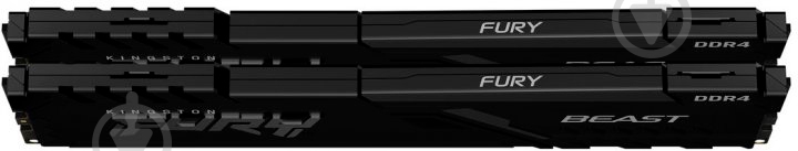 Оперативная память Kingston DDR4 SDRAM 16 GB (2x8GB) 2666 MHz (KF426C16BBK2/16) Fury Beast - фото 2 Оперативная память Kingston DDR4 SDRAM 16 GB (2x8GB) 2666 MHz (KF426C16BBK2/16) Fury Beast - фото 2