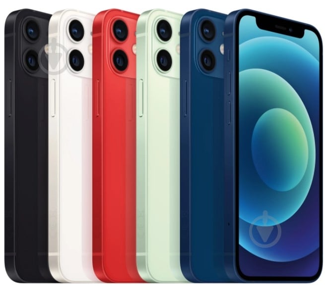 Смартфон Apple iPhone 12 mini 128GB black (MGE33FS/A) - фото 5