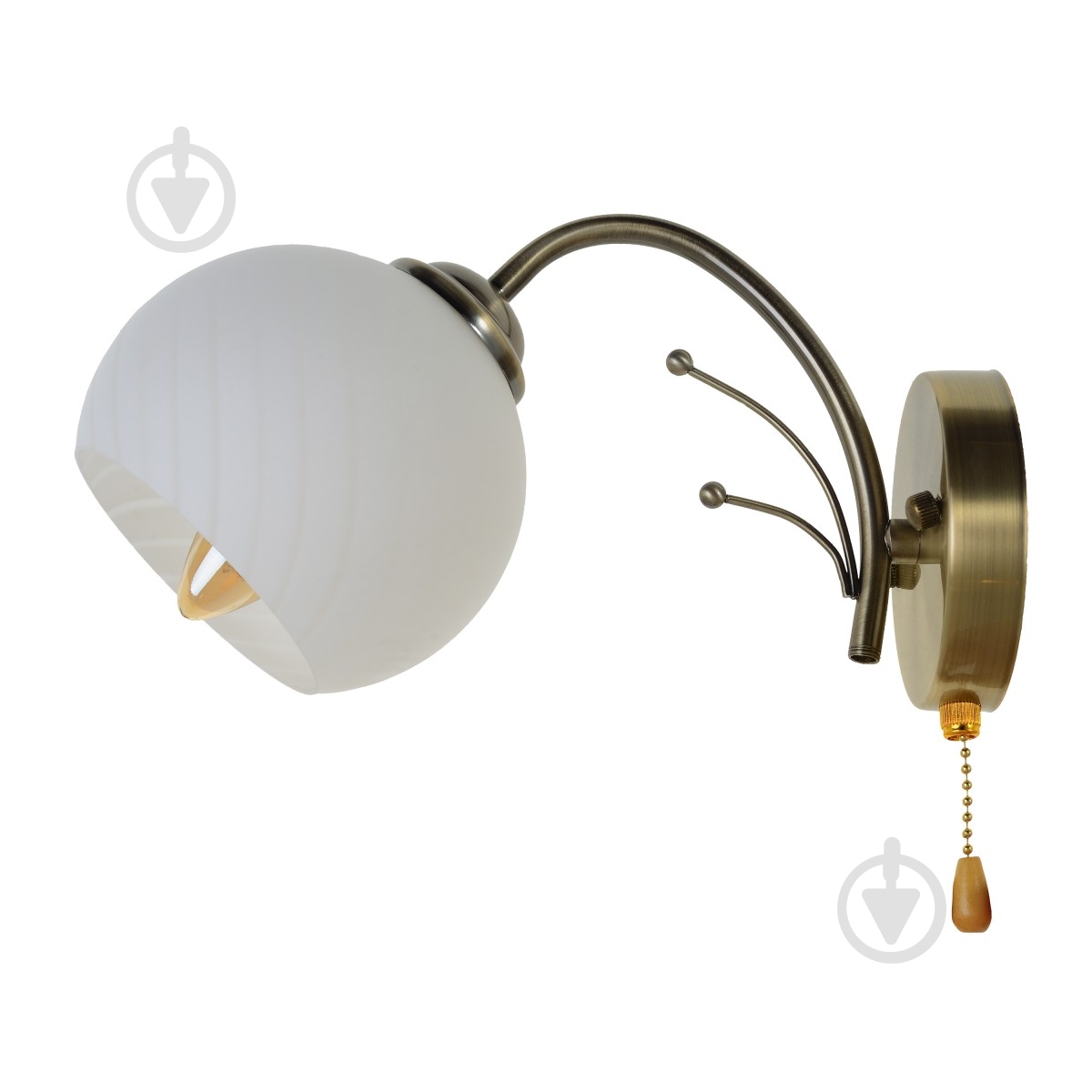 Бра Brille LK-655W 60 Вт E14 бронзовый 29-117 - фото 4