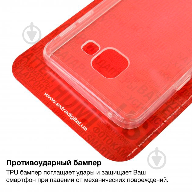 Чехол EXTRADIGITAL для Samsung Galaxy A3 (2016) Crystal View (PCE4266) - фото 5