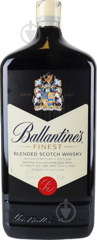 Виски Ballantine's Ballantine's Finest 40% 4,5 л - фото 2 Виски Ballantine's Ballantine's Finest 40% 4,5 л - фото 2
