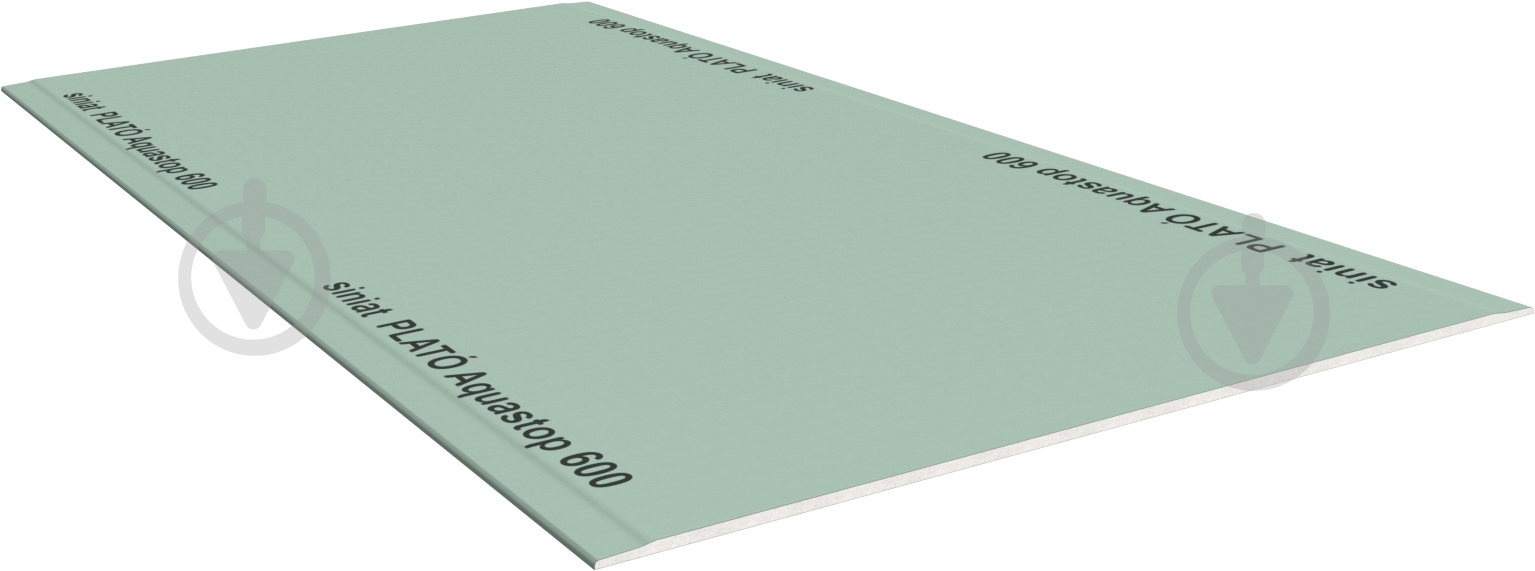 Гіпсокартон вологостійкий Plato 1500x600x12,5 мм - фото 3