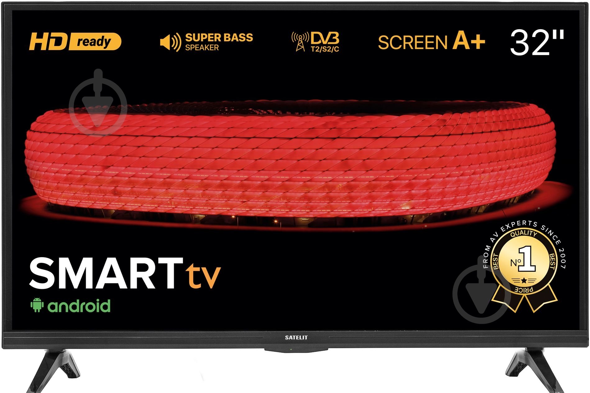 Телевизор Satelit 32H8000ST - фото 1