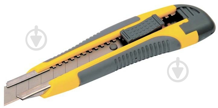 Нож строительный MasterTool 18 мм 3 лезвия 17-0119 - фото 1