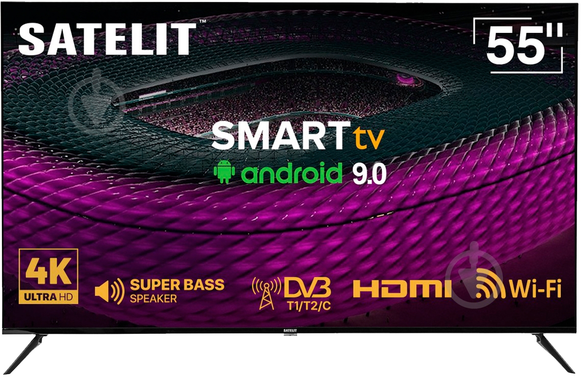 Телевизор Satelit 55U8000ST - фото 1