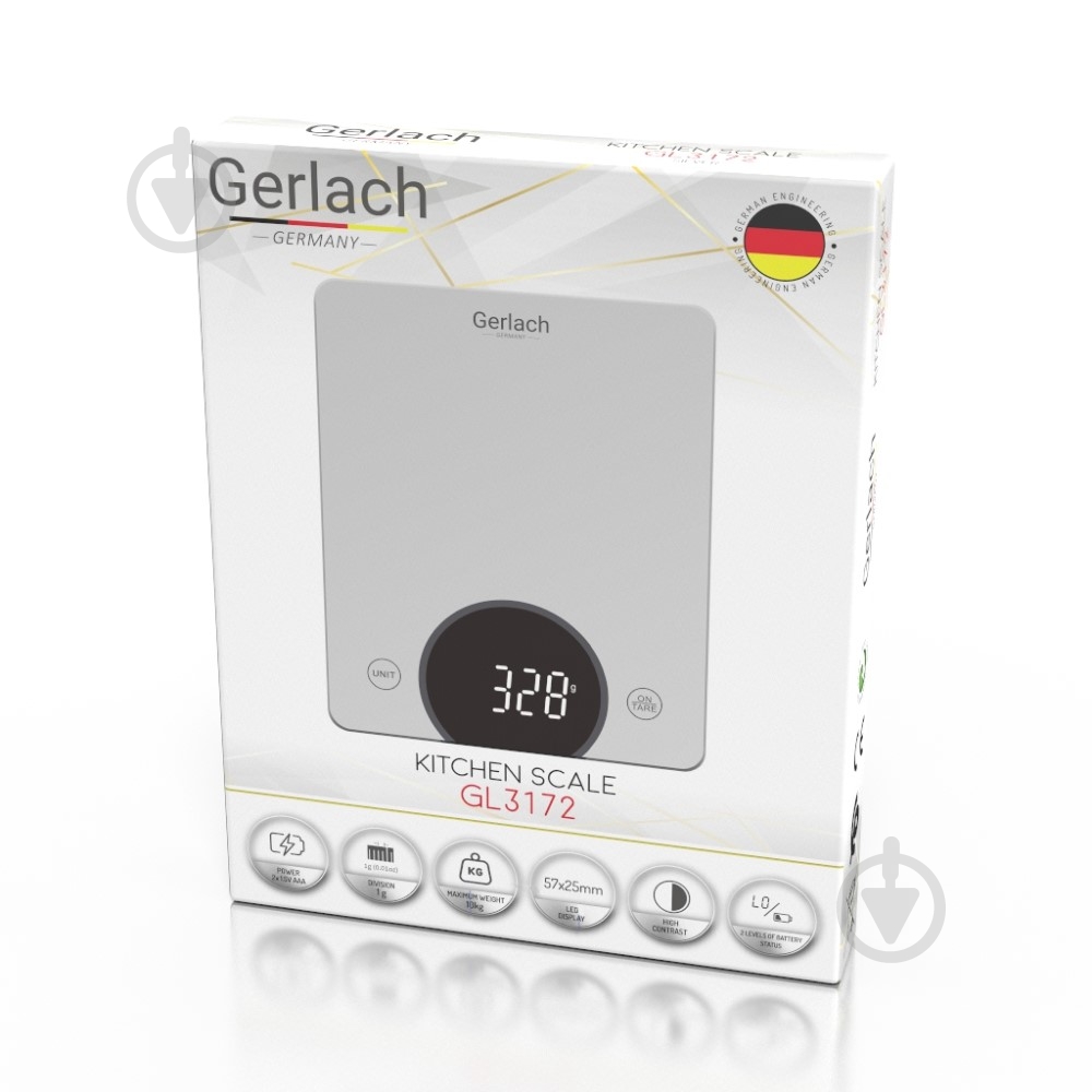 Весы кухонные Gerlach GL 3172s - фото 6