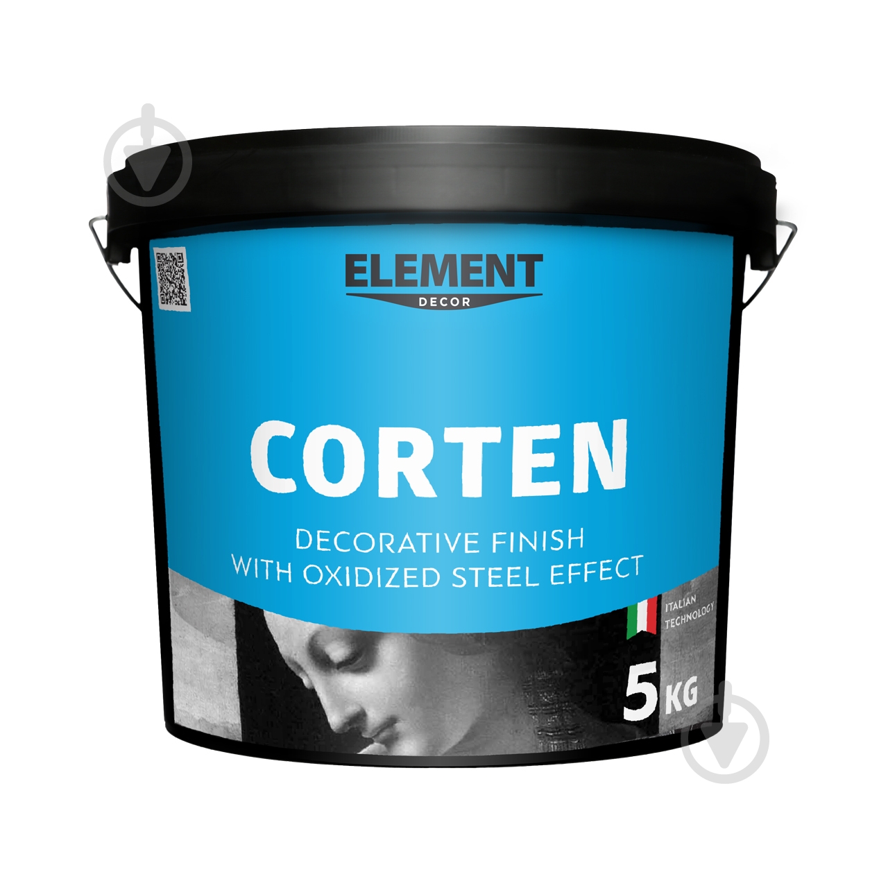 Декоративная штукатурка моделирующая Element Decor Corten 5 кг /белый - фото 1 Декоративная штукатурка моделирующая Element Decor Corten 5 кг /белый - фото 1
