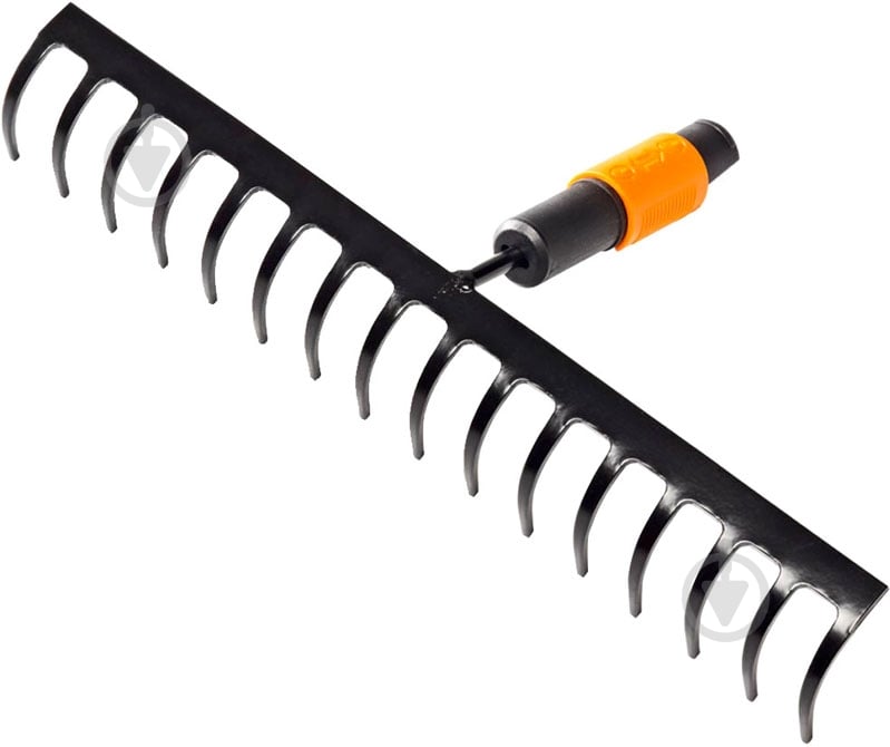 Грабли зубчатые Fiskars 135511 14 зубцов - фото 1 Грабли зубчатые Fiskars 135511 14 зубцов - фото 1