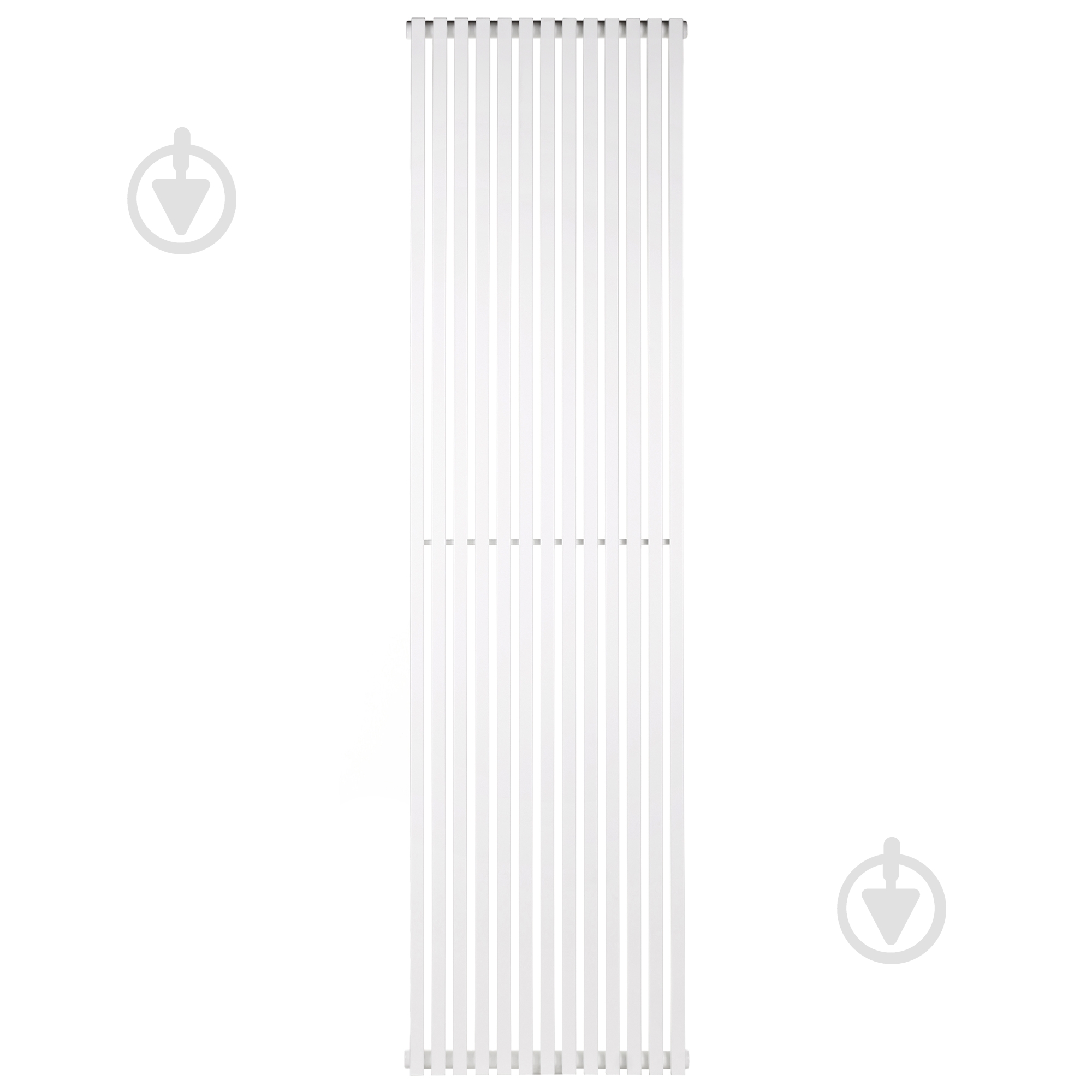 Радиатор стальной Betatherm дизайнерский Quantum 525x2000x57 мм Ral 9016M - фото 1