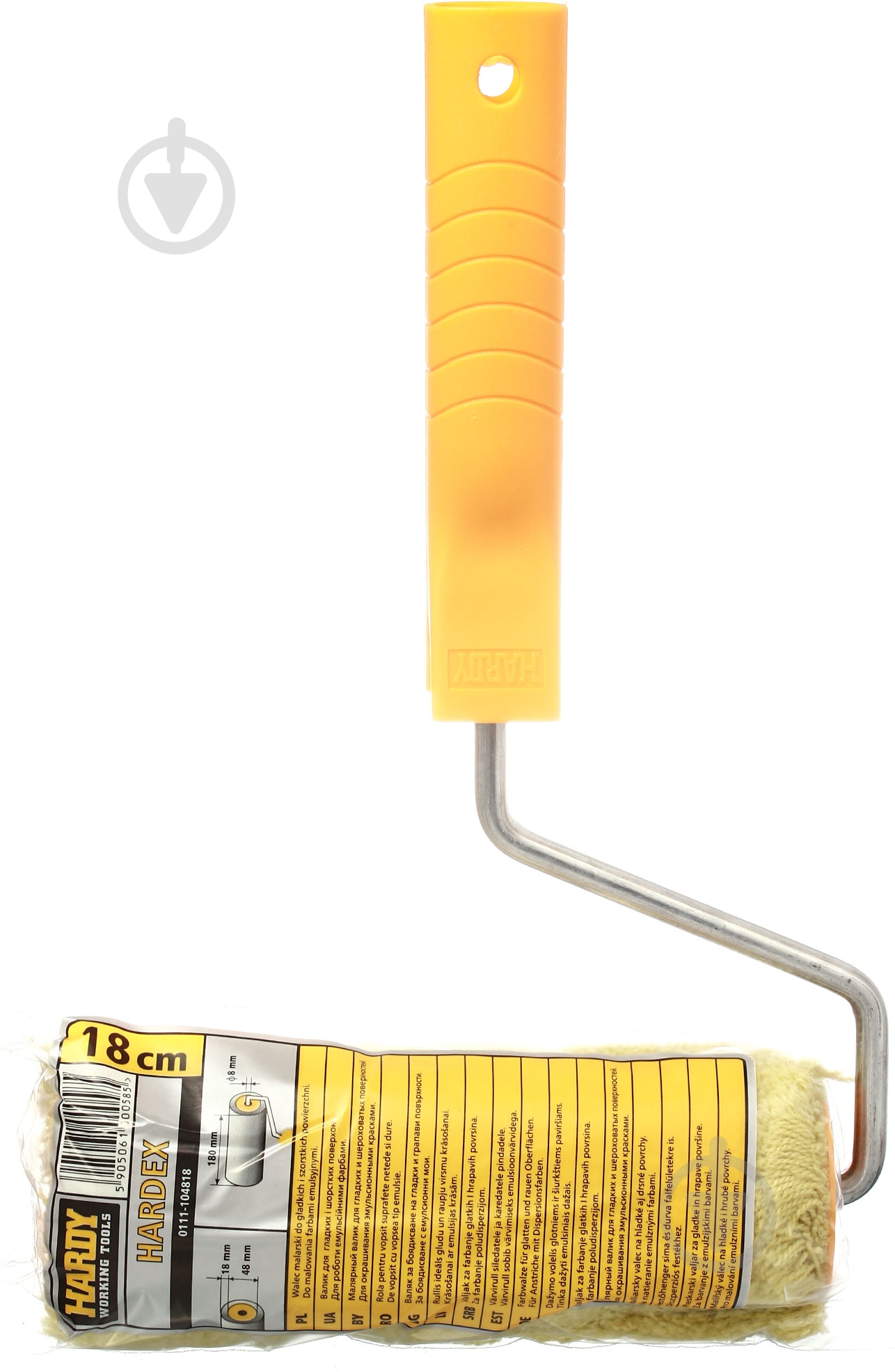 Валик с ручкой для окрашивания Hardy 18x 4,8см 0111-104818 - фото 3 Валик с ручкой для окрашивания Hardy 18x 4,8см 0111-104818 - фото 3