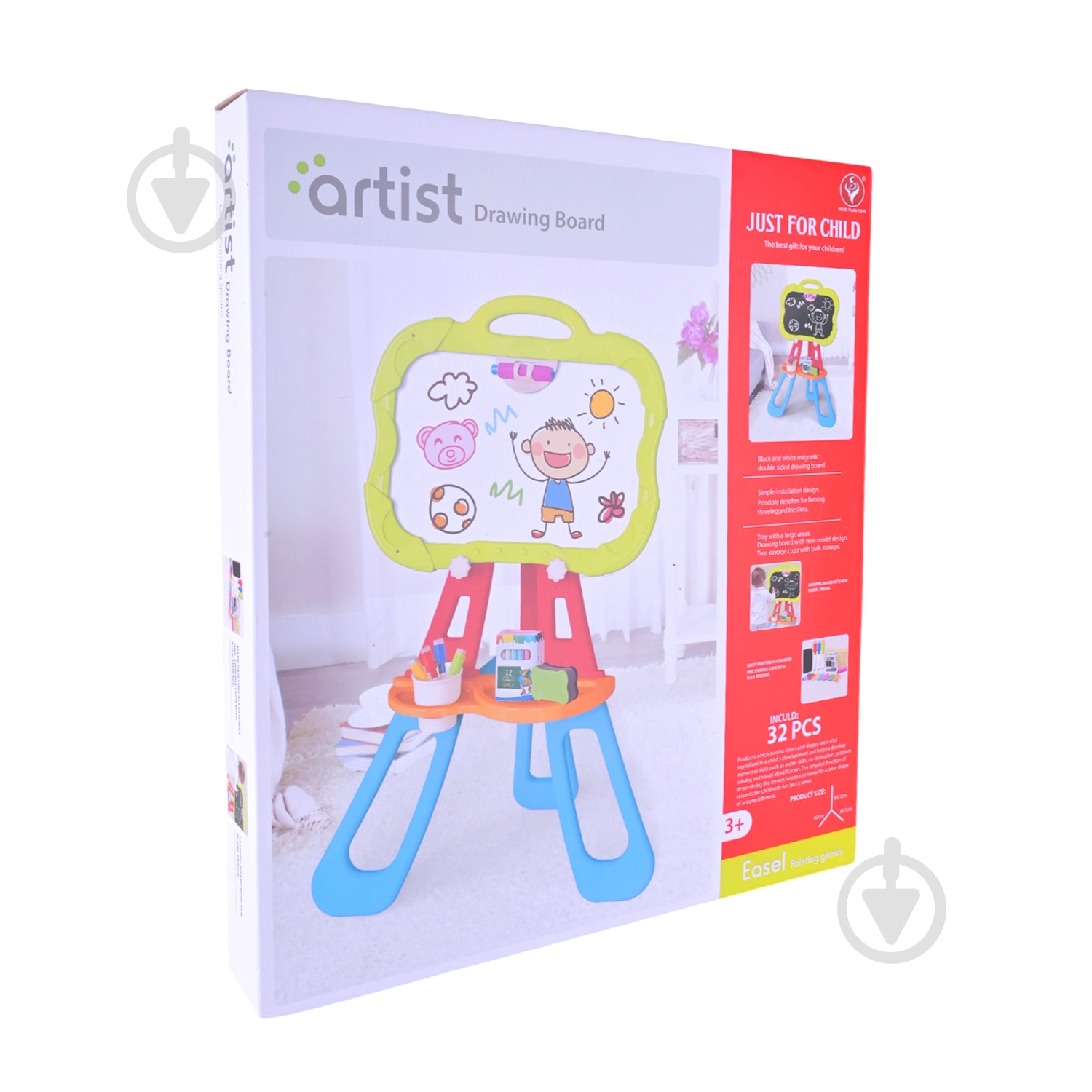 Мольберт двухсторонний Shantou 050-13 - фото 10 Мольберт двухсторонний Shantou 050-13 - фото 10