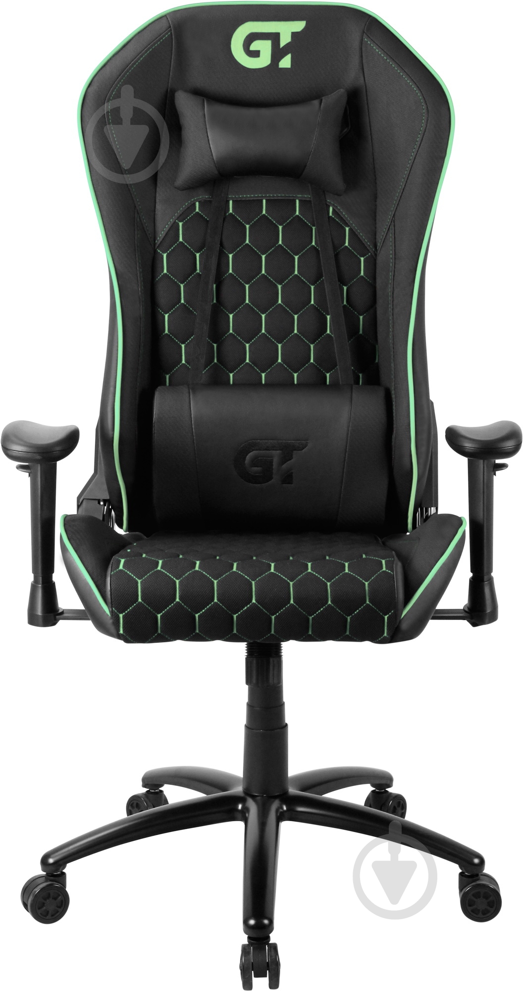 Кресло GT Racer X-5650 черно-зеленый - фото 2 Кресло GT Racer X-5650 черно-зеленый - фото 2
