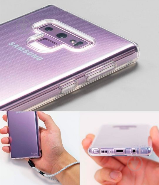 Чехол Ringke Air для Samsung Galaxy Note 9 Clear (RCS4459) - фото 8 Чехол Ringke Air для Samsung Galaxy Note 9 Clear (RCS4459) - фото 8