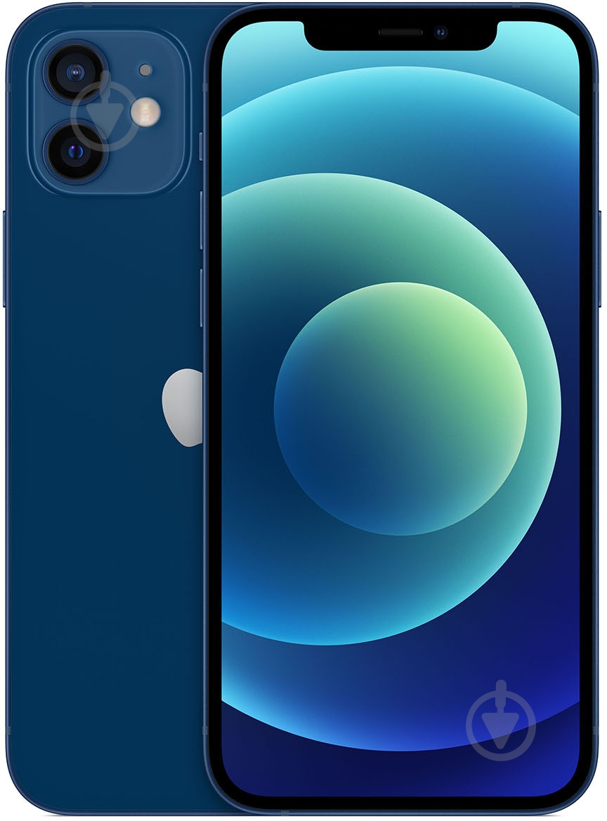 Смартфон Apple iPhone 12 128GB blue (MGJE3FS/A) - фото 1