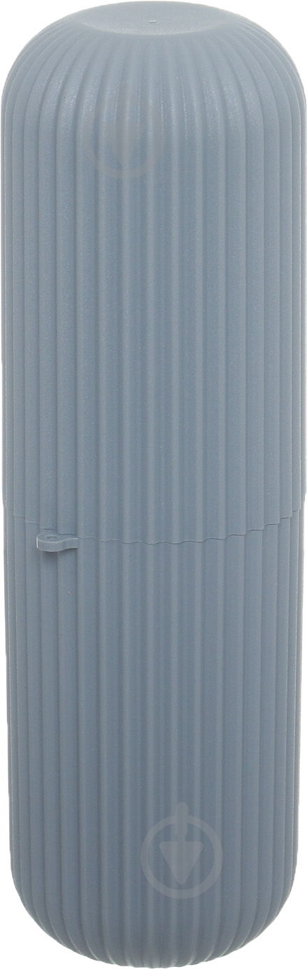 Органайзер-футляр Gondol Plastic 6,2х6,2х20 см сірий - фото 1