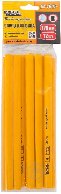 Набор карандашей для стекла MasterTool 12 шт. 14-1815 - фото 1