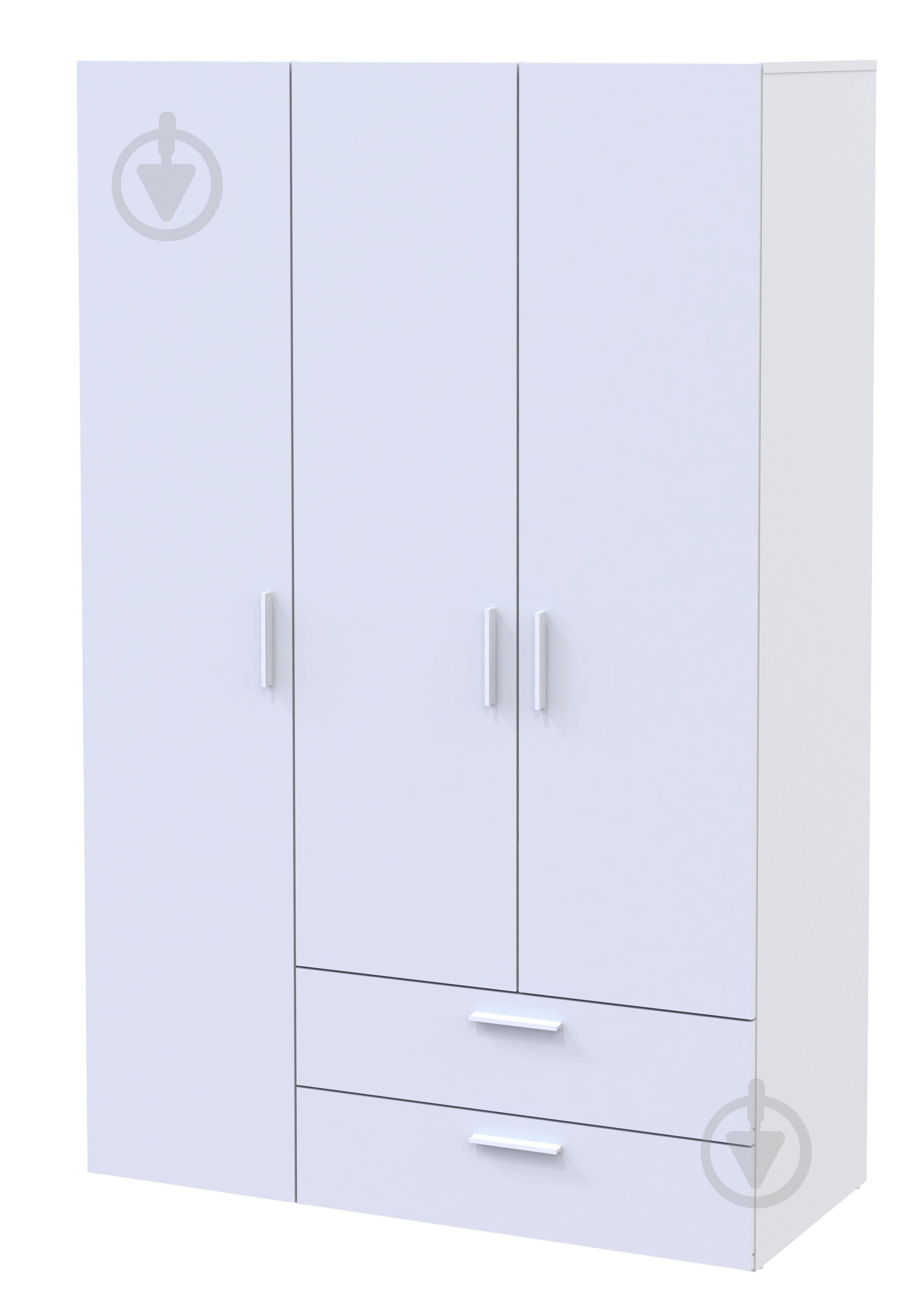 Шкаф гардеробный Doros Эктор 1812х1163х511 мм белый - фото 7