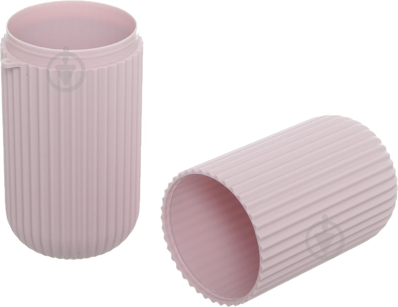 Органайзер-футляр для косметики 6,2х6,2х20 см рожевий Gondol Plastic - фото 2